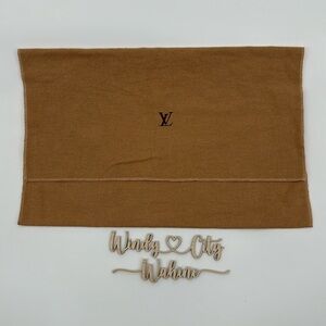 LOUIS VUITTON Vintage Envelope Dust Bag- Medium